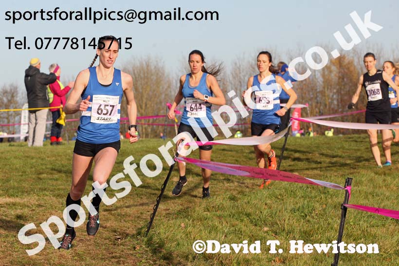 Senior womens 2017 Start Fitness North Eastern Harrier League, Aykley Heads, Durham. Photo:  David T. Hewitson/Sports for All Pics